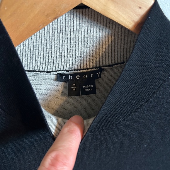 Theory Wool Sweater Dress - Picture 4 of 5